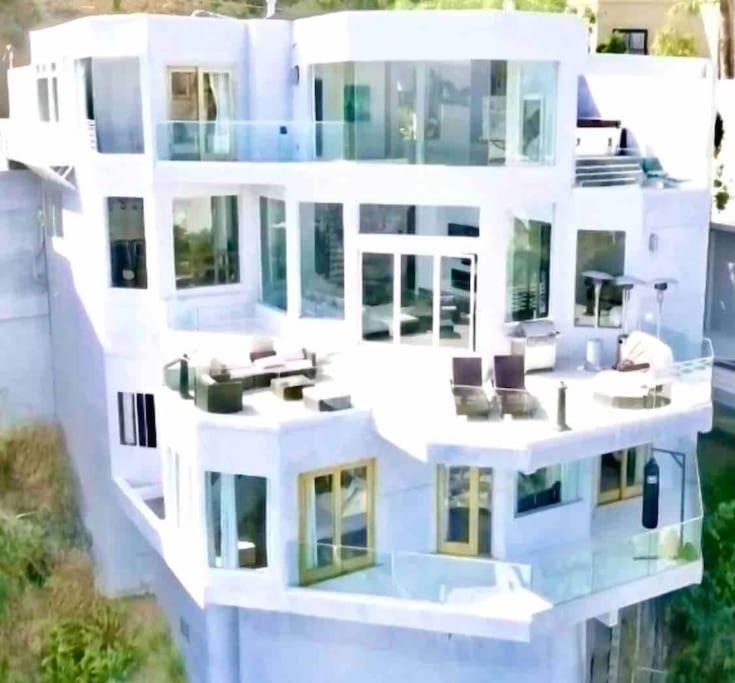 Hollywood Hills Modern Sanctuary-jaw Dropping View Pousada *